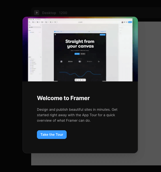 Take a tour of Framer