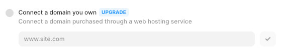 Framer - Connect your own domain name