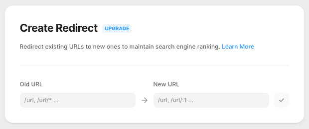 Framer - Create URL Redirects